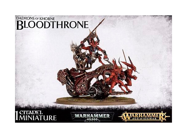 Daemons of Khorne Bloodthrone Warhammer 40K / Age of Sigmar 